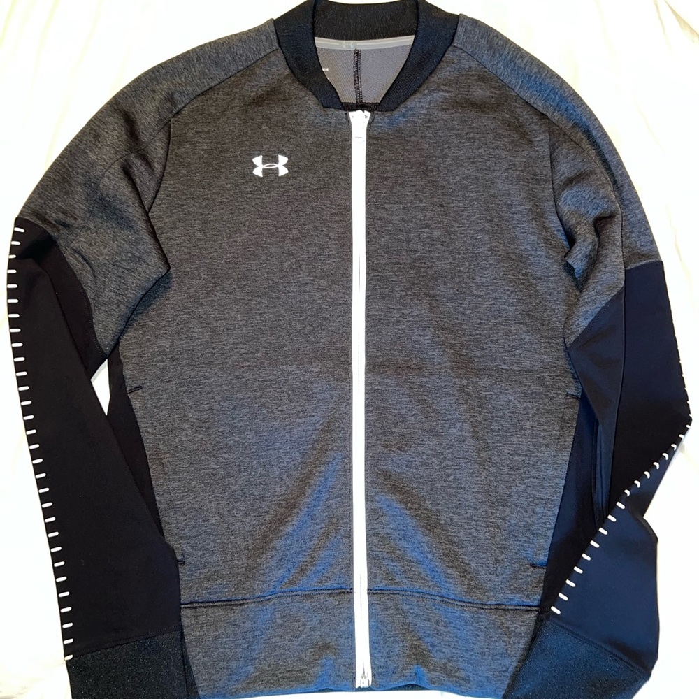 Under Armour dark grey full zip jacket